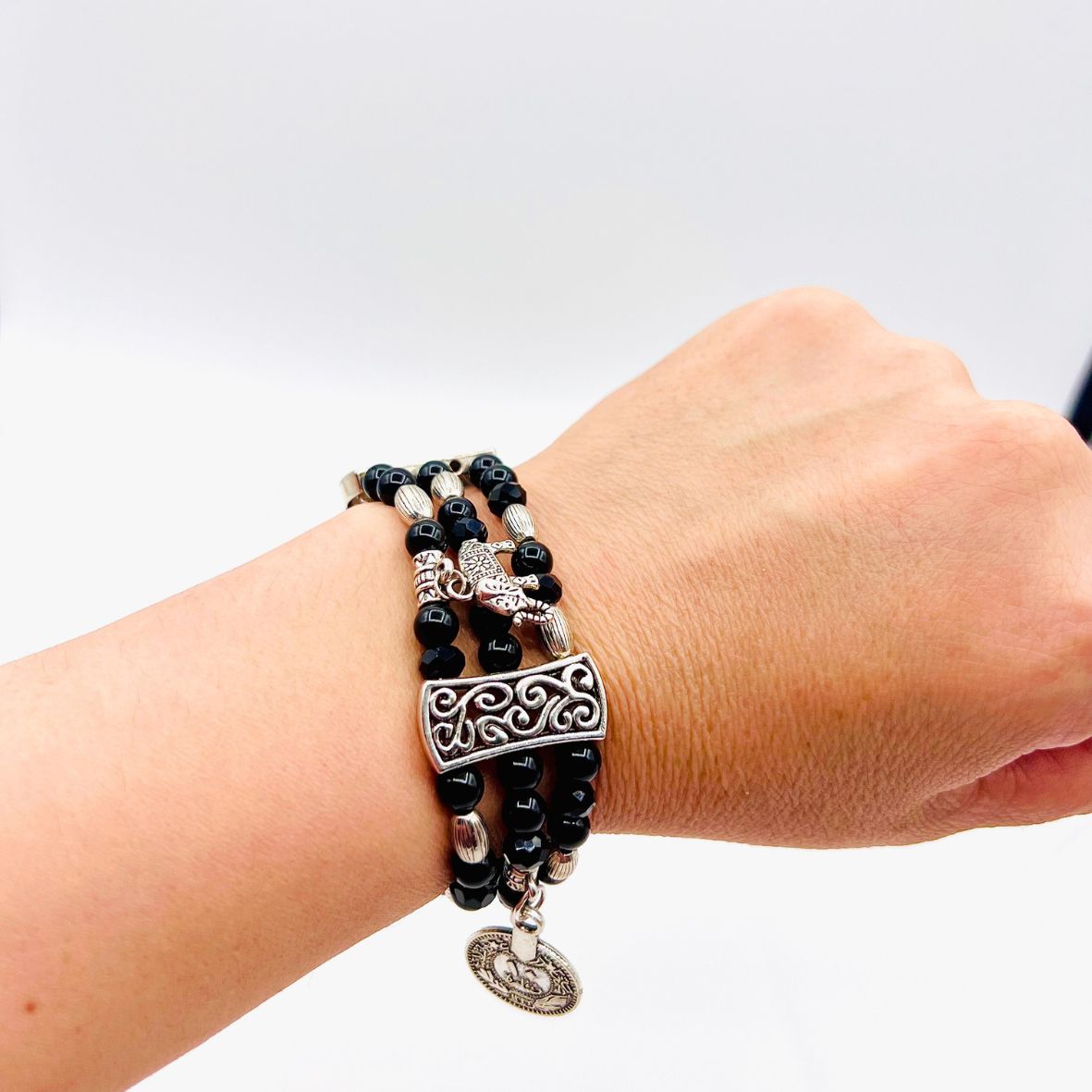 Lucky Charms Stretch Beaded Bracelet